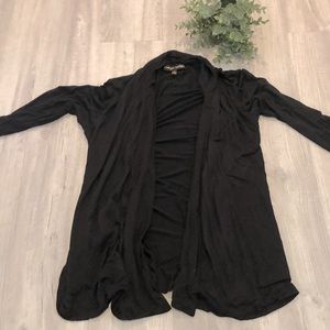 Always Indigo, Black Cardigan Size Small